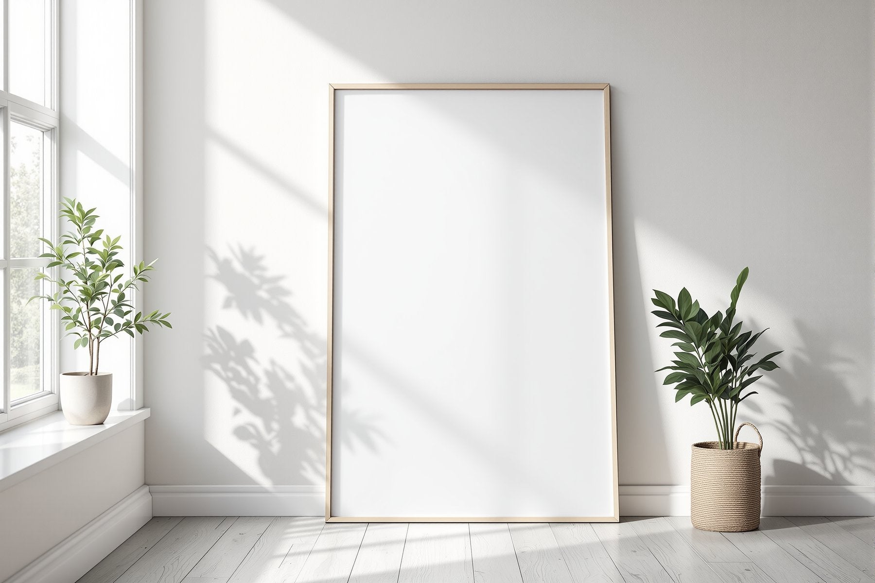 Poster Frame Mockup | Blank Template #034 — bulkmockup Frame Template | Instant Download JPG | Commercial Use | MockupBulk
