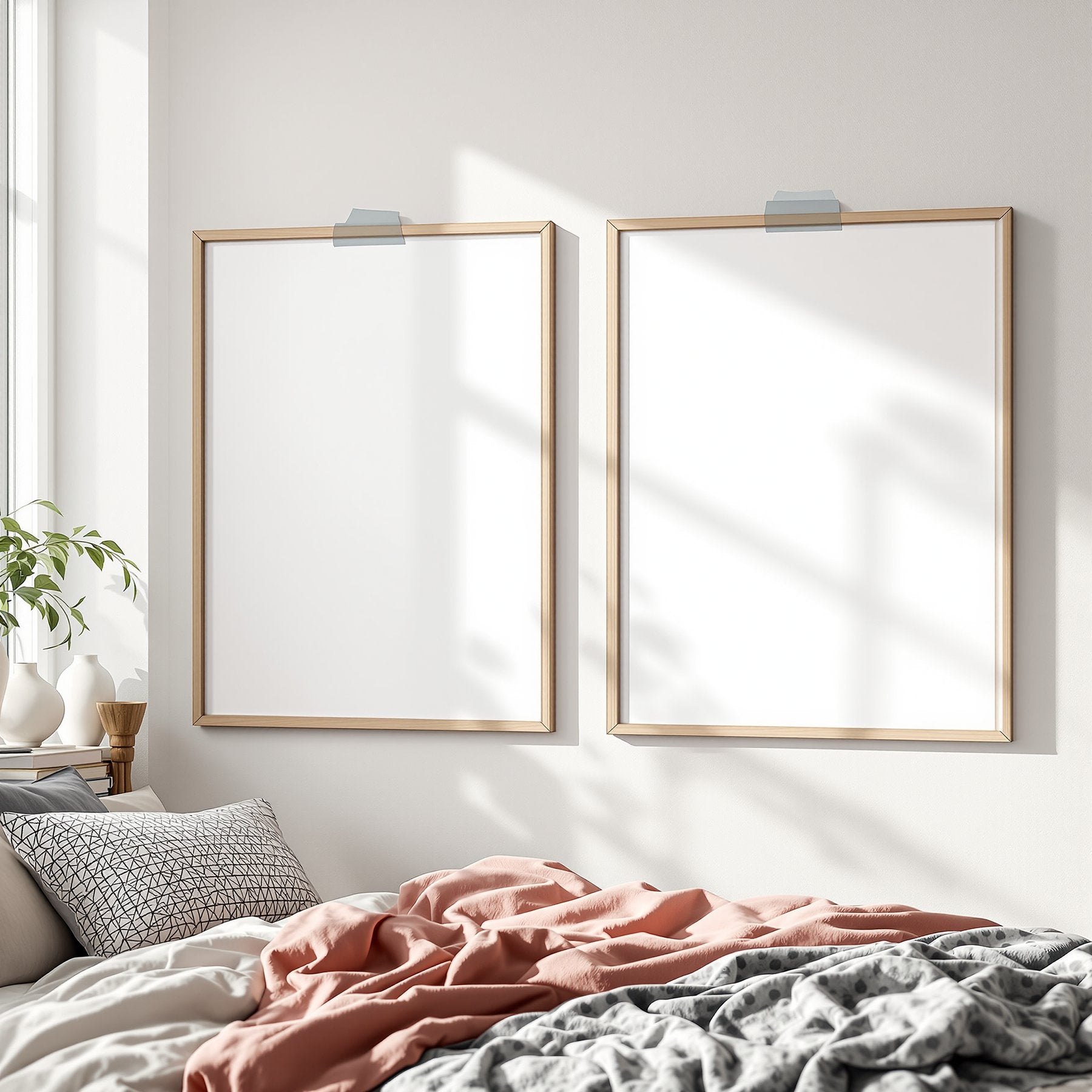 Poster Frame Mockup | Blank Template #038 | Empty Frame Mockup Template | JPG Digital Download | Commercial Licence | bulkmockup Shop