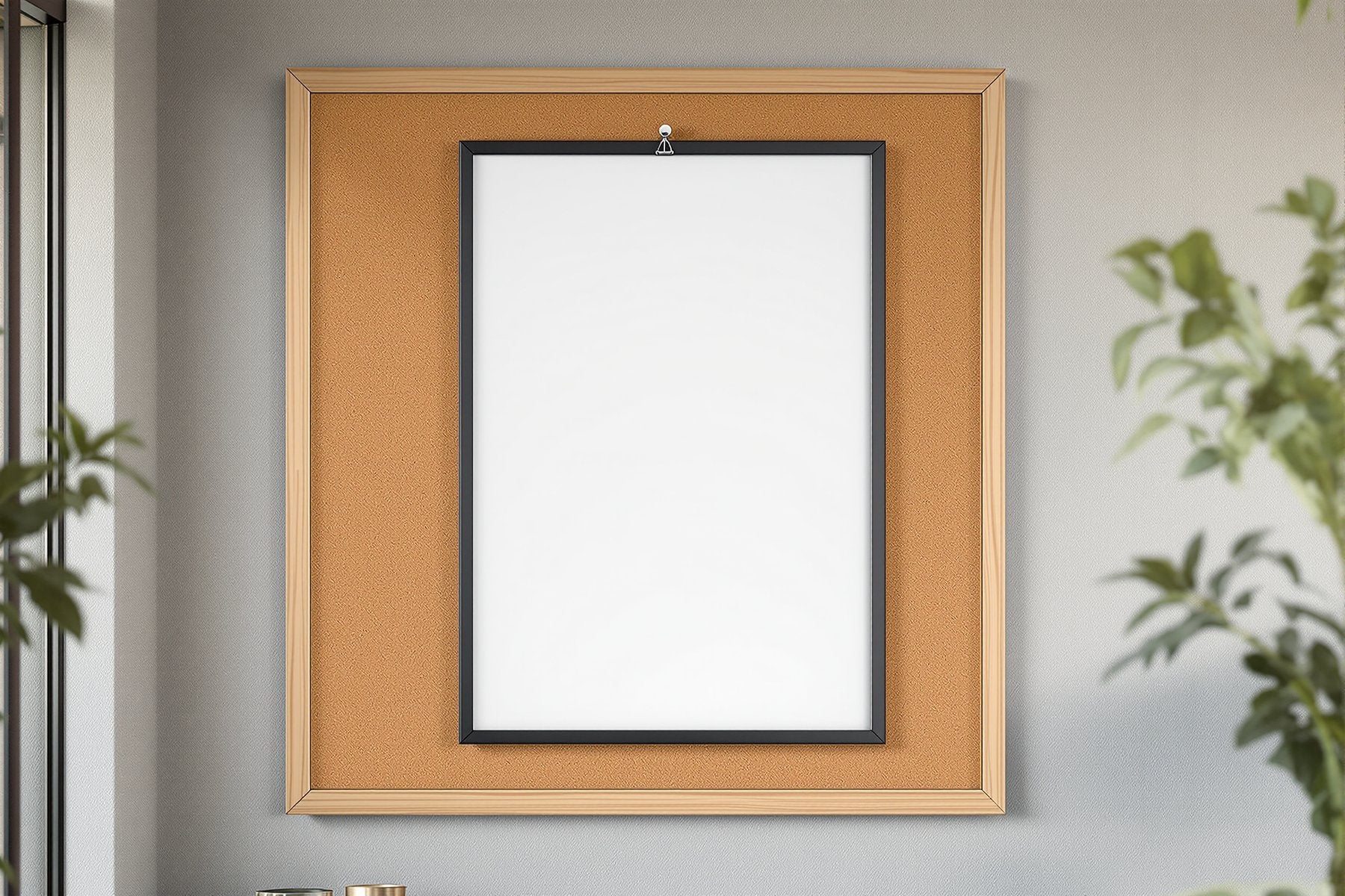 Poster Frame Mockup | Blank Template #043 | Digital Frame Mockup | bulkmockup JPG Download | For POD Etsy Shopify | MockupBulk