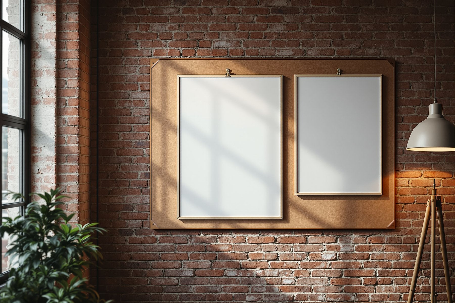 Poster Frame Mockup — Blank Template #045 — Print-on-Demand Frame Mockup | bulkmockup JPG | Commercial Licence | MockupBulk
