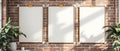 Poster Frame Mockup — Blank Template #049 — Instant bulkmockup Download | Blank Frame JPG Template | Commercial Use | MockupBulk