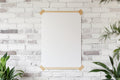 Poster Frame Mockup — Blank Template #057 — High-Res Frame Template JPG | bulkmockup Mockup Store | Commercial Use | MockupBulk