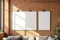 Blank Template #059 Poster Frame Mockup | Blank Frame Mockup JPG | Commercial Licence | bulkmockup Download | MockupBulk