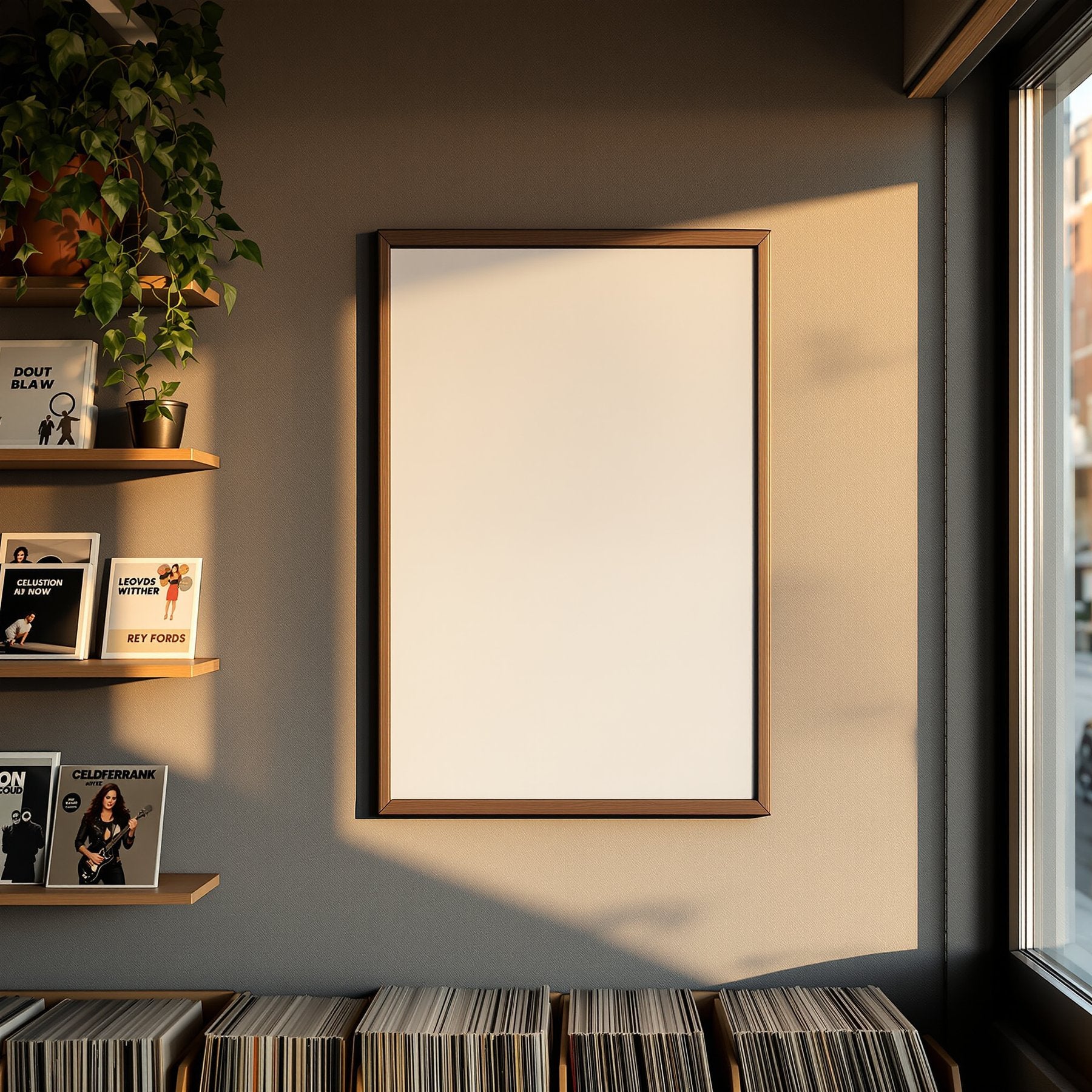 Poster Frame Mockup, Blank Template #061 | Frame Mockup JPG Download | bulkmockup Template | Commercial Licence | MockupBulk