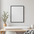 Blank Template #062 Poster Frame Mockup | Empty Frame Template | bulkmockup High-Res JPG | Commercial Use Included | MockupBulk