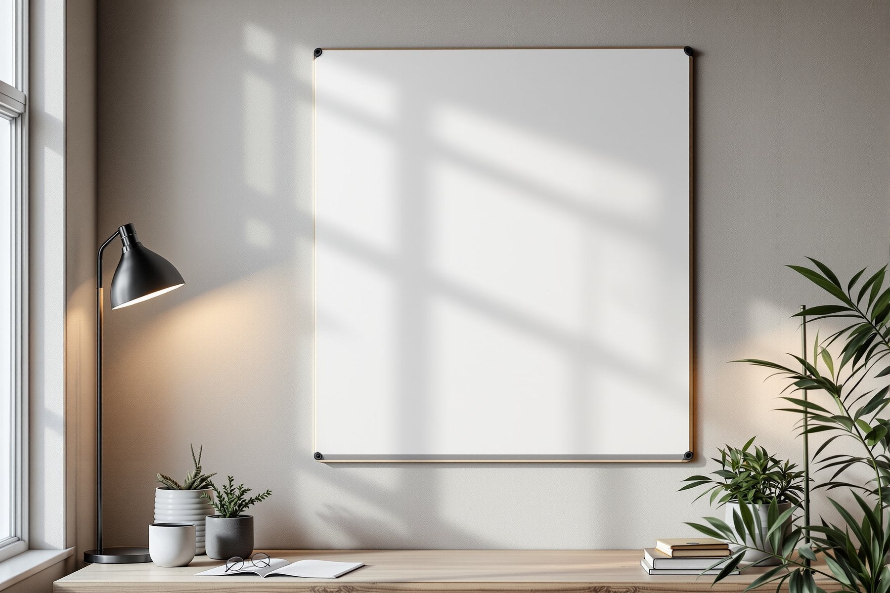 Poster Frame Mockup | Blank Template #067 | Empty Frame Template | bulkmockup High-Res JPG | Commercial Use Included | MockupBulk