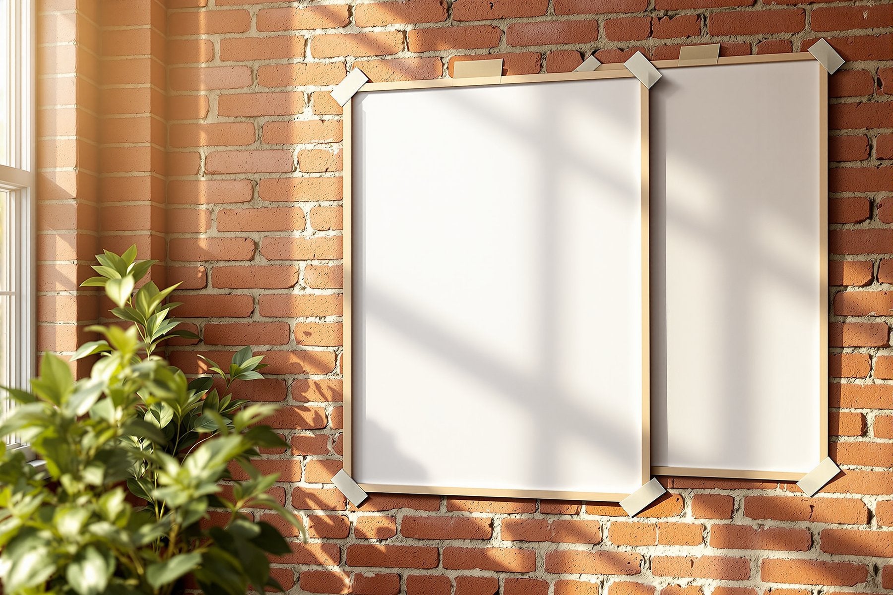 Poster Frame Mockup, Blank Template #071 | Blank Frame Mockup JPG | Commercial Licence | bulkmockup Download | MockupBulk