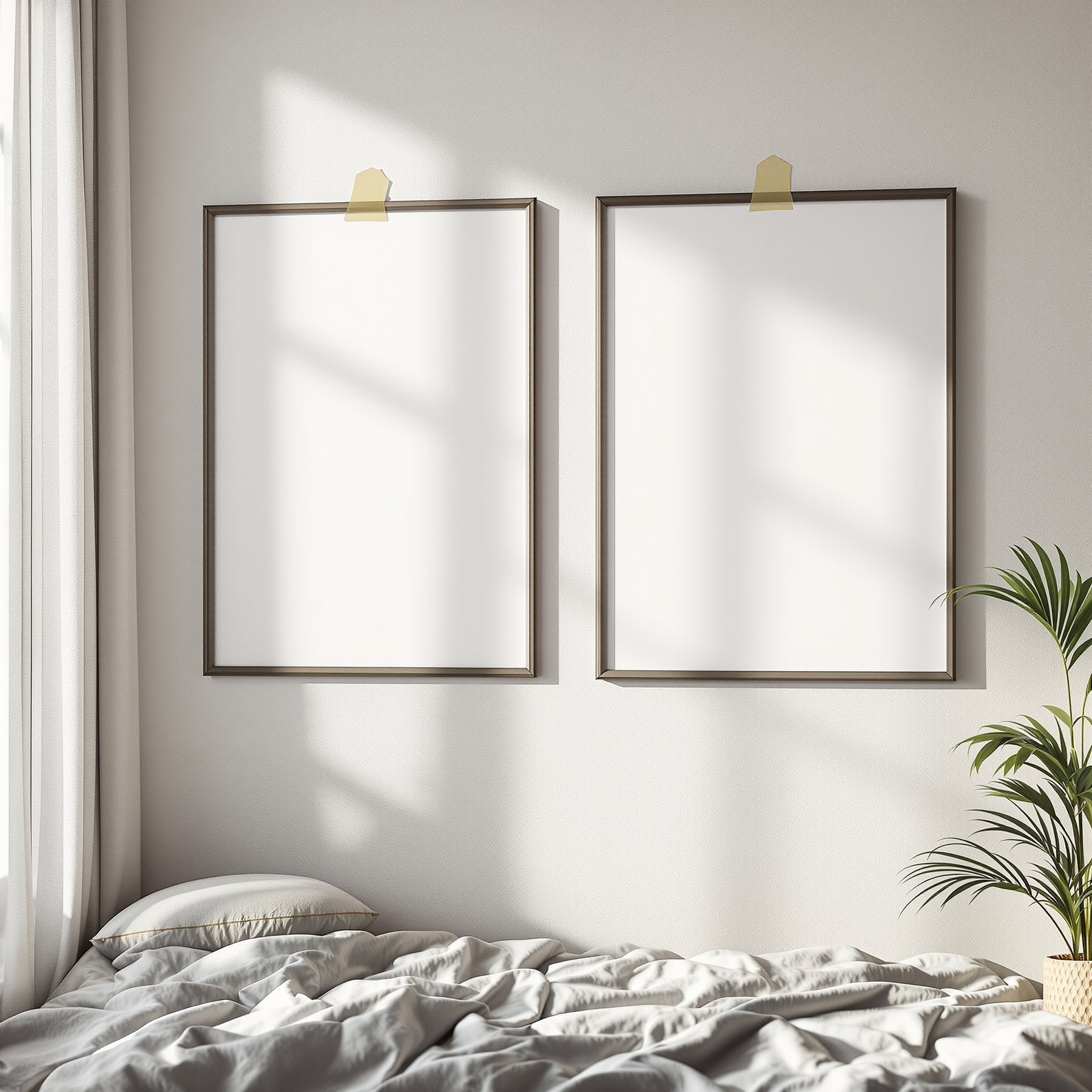 Poster Frame Mockup, Blank Template #073 | Blank Frame Mockup JPG | Commercial Licence | bulkmockup Download | MockupBulk
