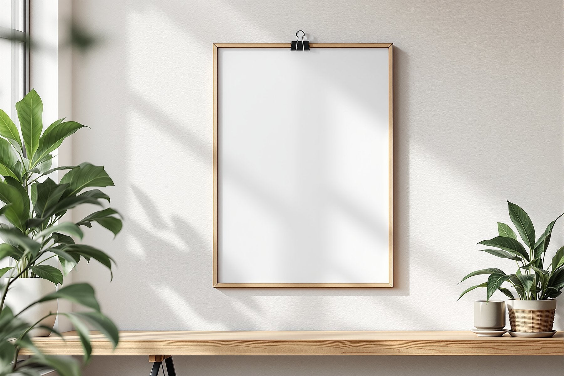 Poster Frame Mockup | Blank Template #075 | Digital Frame Mockup | bulkmockup JPG Download | For POD Etsy Shopify | MockupBulk