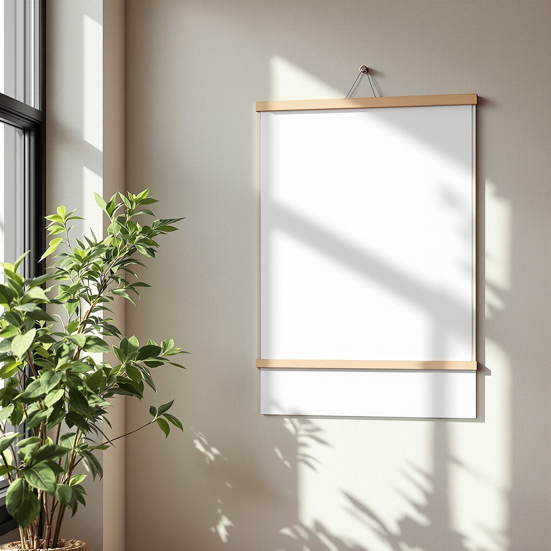 Poster Frame Mockup | Blank Template #076 — bulkmockup Frame Template | Instant Download JPG | Commercial Use | MockupBulk