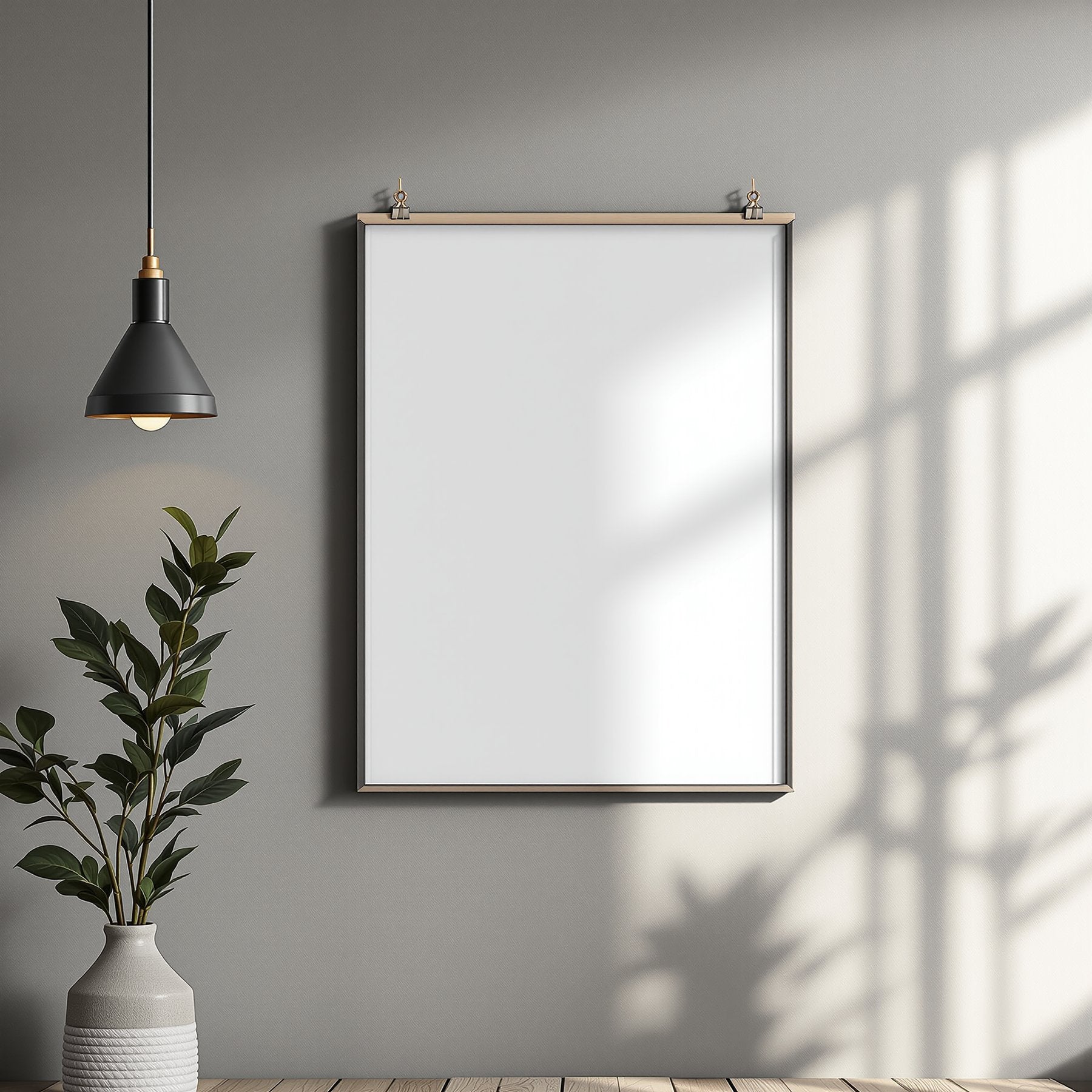 Poster Frame Mockup | Blank Template #077 — Blank Frame Mockup JPG | Commercial Licence | bulkmockup Download | MockupBulk