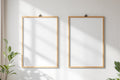 Poster Frame Mockup | Blank Template #083 — Blank Frame Template | High-Res JPG Instant Download | Commercial Use | bulkmockup | MockupBulk