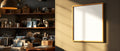 Poster Frame Mockup | Blank Template #084 — bulkmockup Blank Frame Template | High-Res JPG | Commercial Licence | MockupBulk