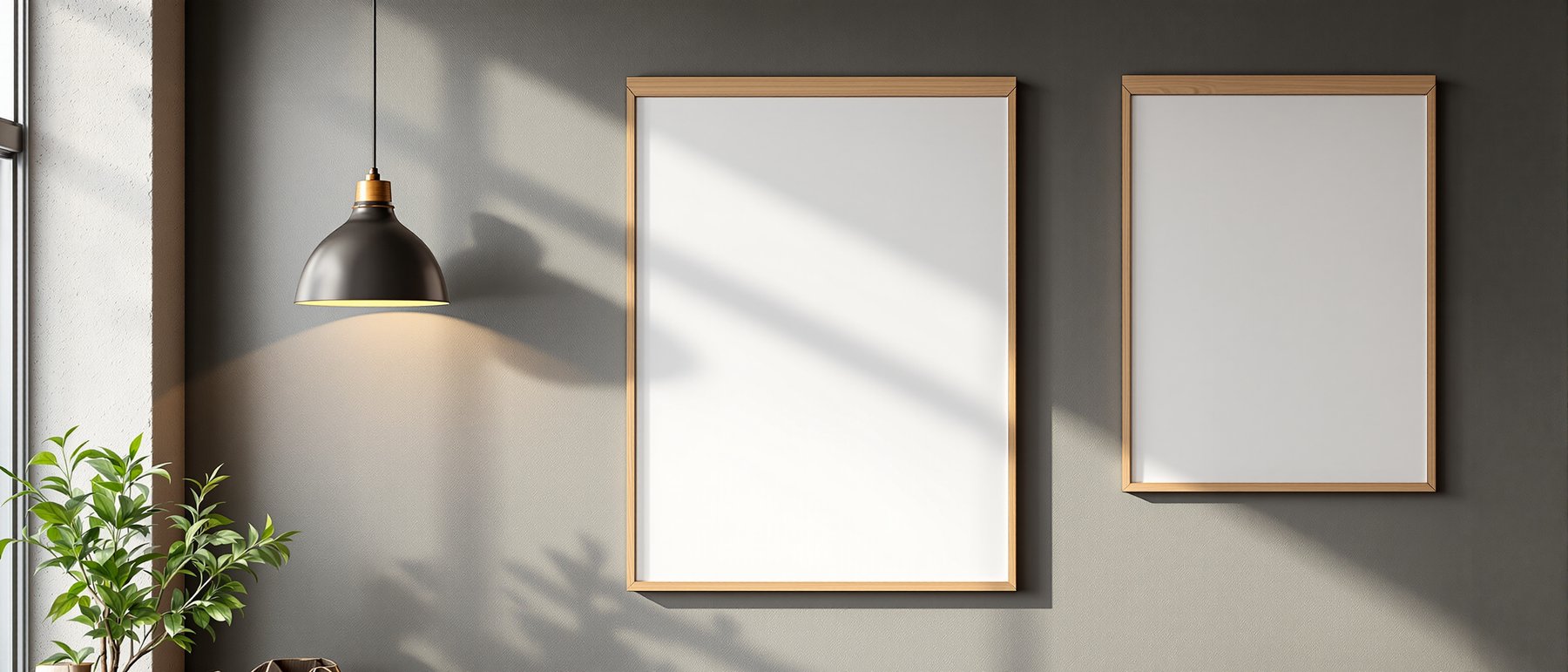 Blank Template #085 Poster Frame Mockup | bulkmockup Digital Download | Blank Frame JPG | Commercial Licence Included | MockupBulk