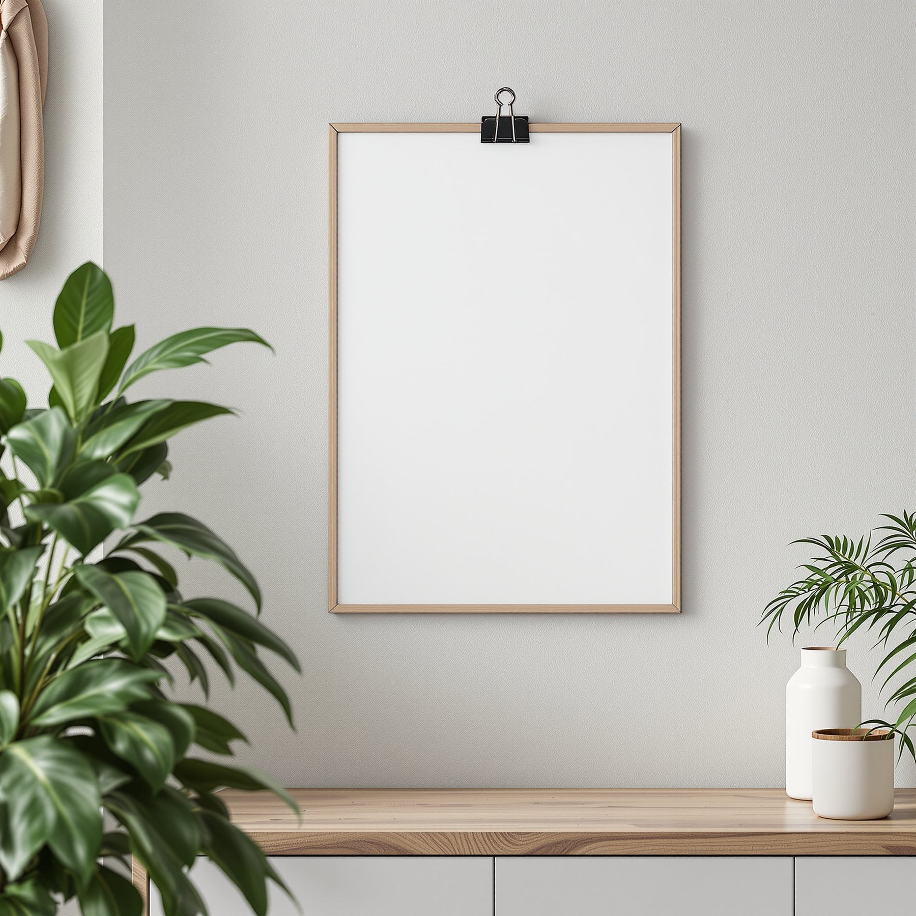 Blank Template #087 Poster Frame Mockup | bulkmockup Frame Template | Instant Download JPG | Commercial Use | MockupBulk