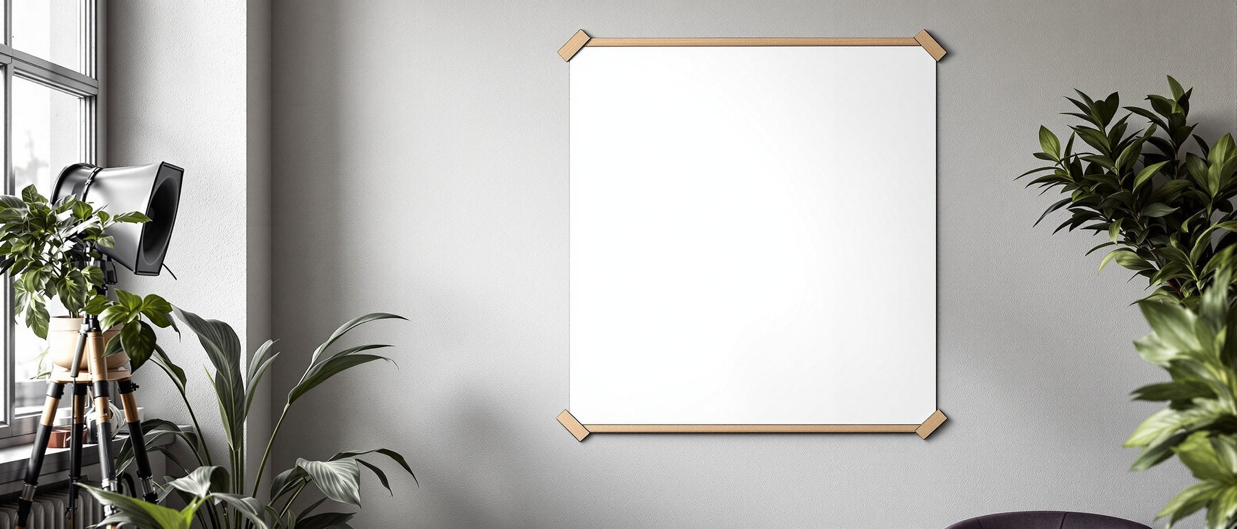 Poster Frame Mockup | Blank Template #088 — Blank Frame Mockup JPG | Commercial Licence | bulkmockup Download | MockupBulk