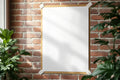 Poster Frame Mockup | Blank Template #089 — Frame Mockup JPG Download | bulkmockup Template | Commercial Licence | MockupBulk
