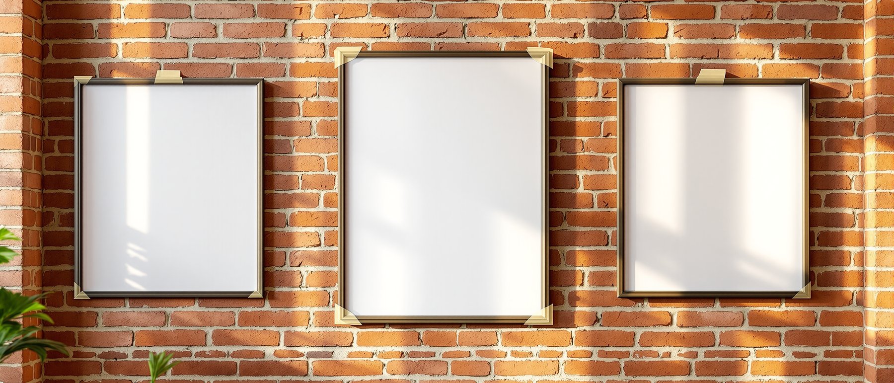 Poster Frame Mockup | Blank Template #093 — Digital Frame Mockup | bulkmockup JPG Download | For POD Etsy Shopify | MockupBulk