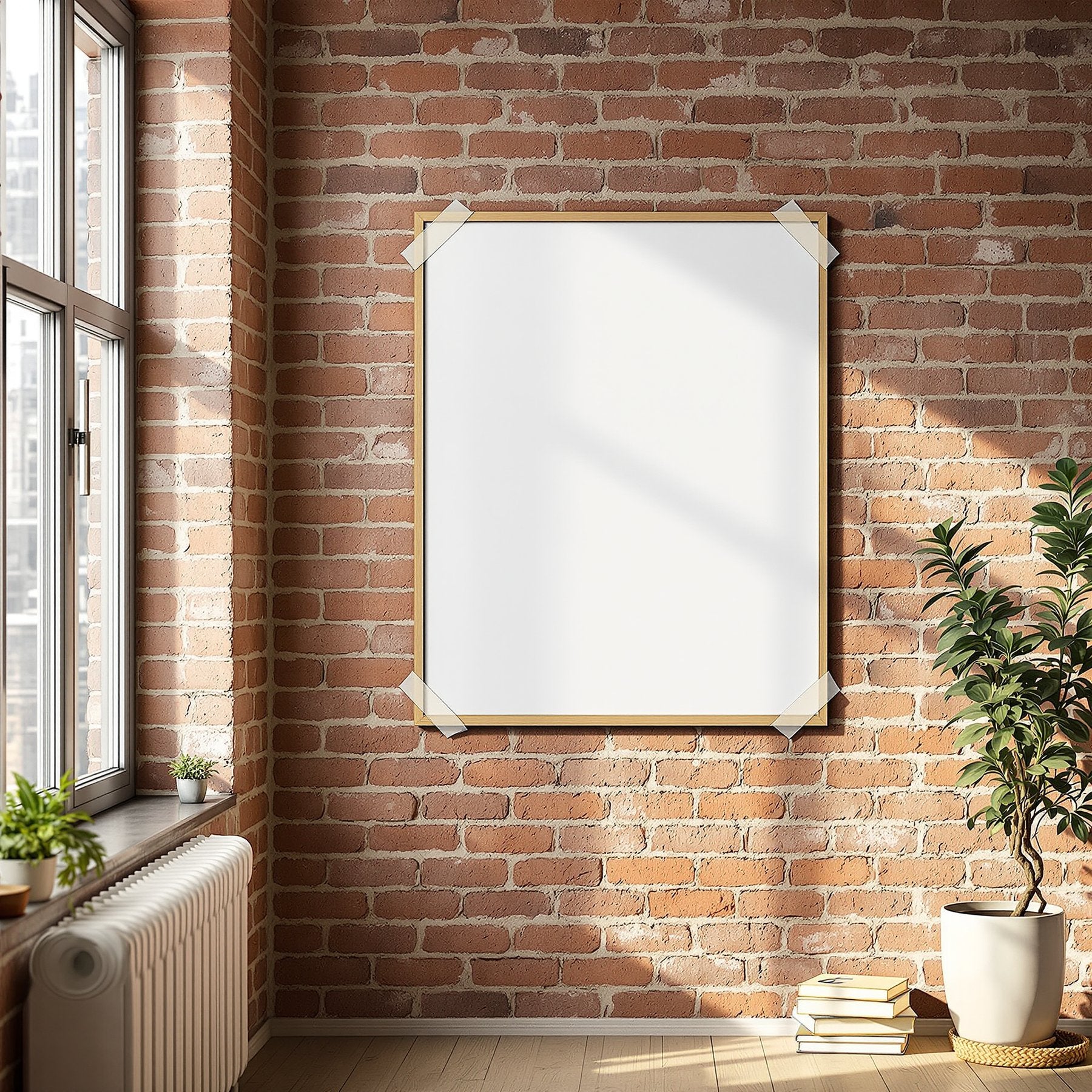Poster Frame Mockup | Blank Template #094 — bulkmockup Digital Download | Blank Frame JPG | Commercial Licence Included | MockupBulk