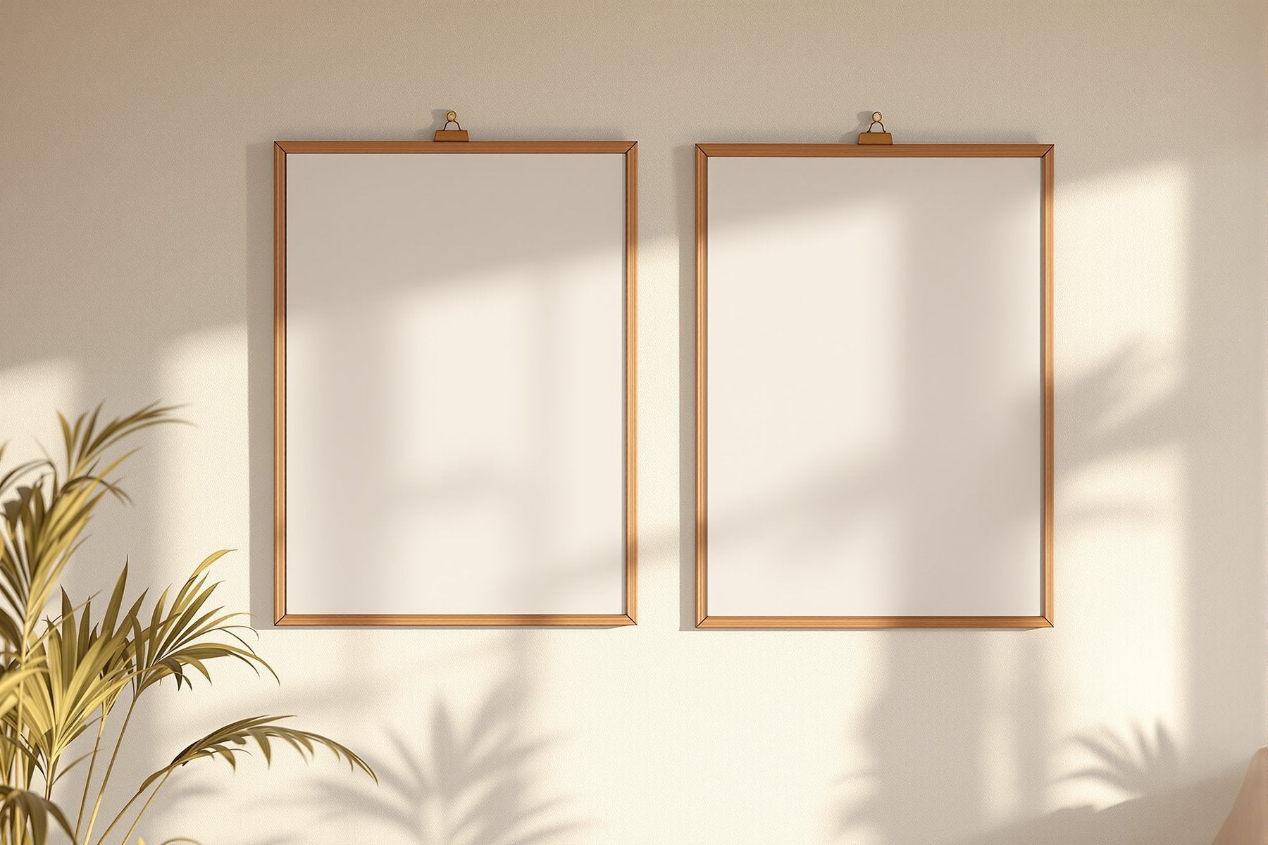 Poster Frame Mockup, Blank Template #098 | bulkmockup Blank Frame Template | High-Res JPG | Commercial Licence | MockupBulk