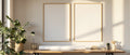 Poster Frame Mockup | Blank Template #099 | bulkmockup Blank Frame Template | High-Res JPG | Commercial Licence | MockupBulk