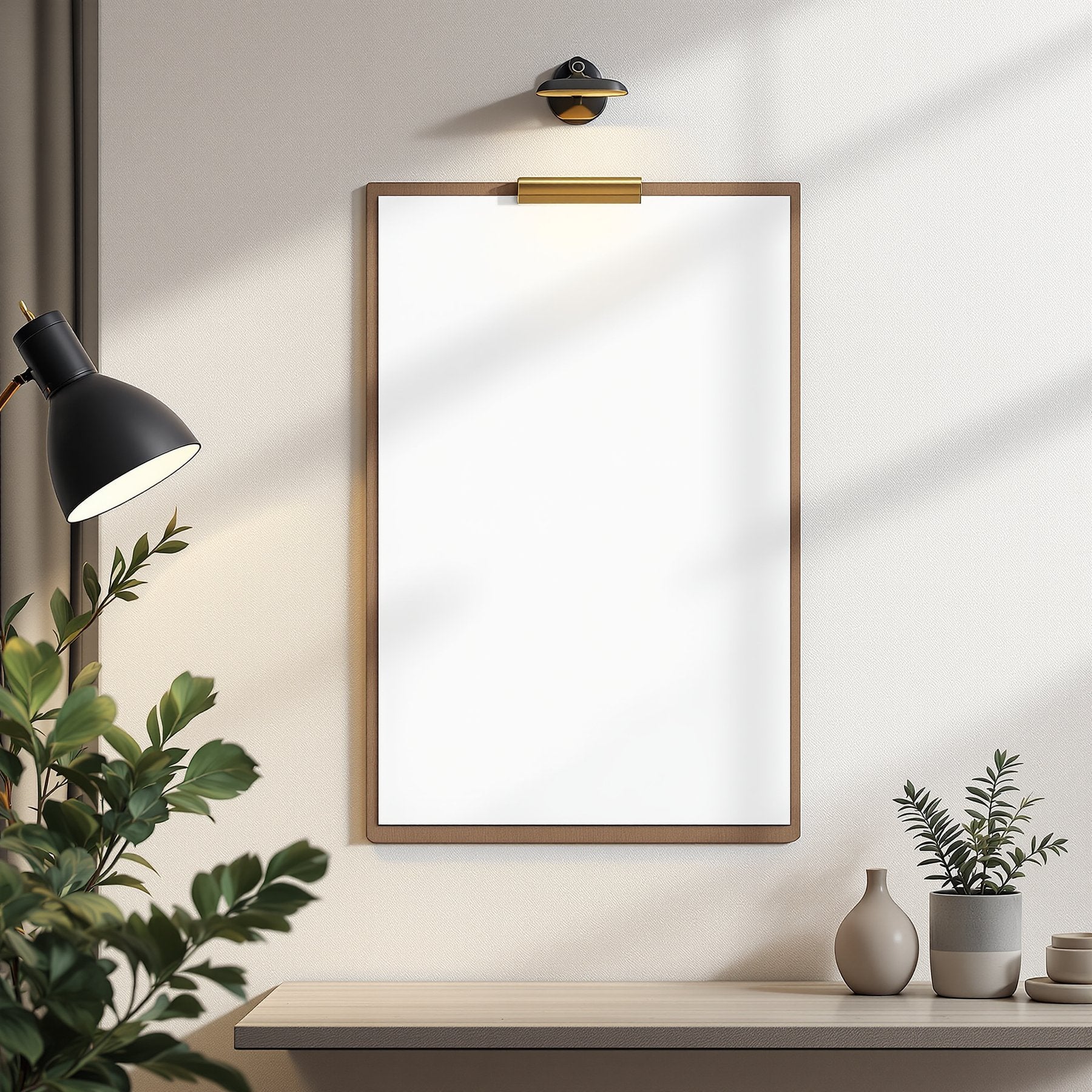 Poster Frame Mockup — Blank Template #101 — Frame Template JPG | Instant bulkmockup Download | Commercial Use | MockupBulk