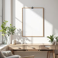 Poster Frame Mockup | Blank Template #104 — Empty Frame Template | bulkmockup High-Res JPG | Commercial Use Included | MockupBulk