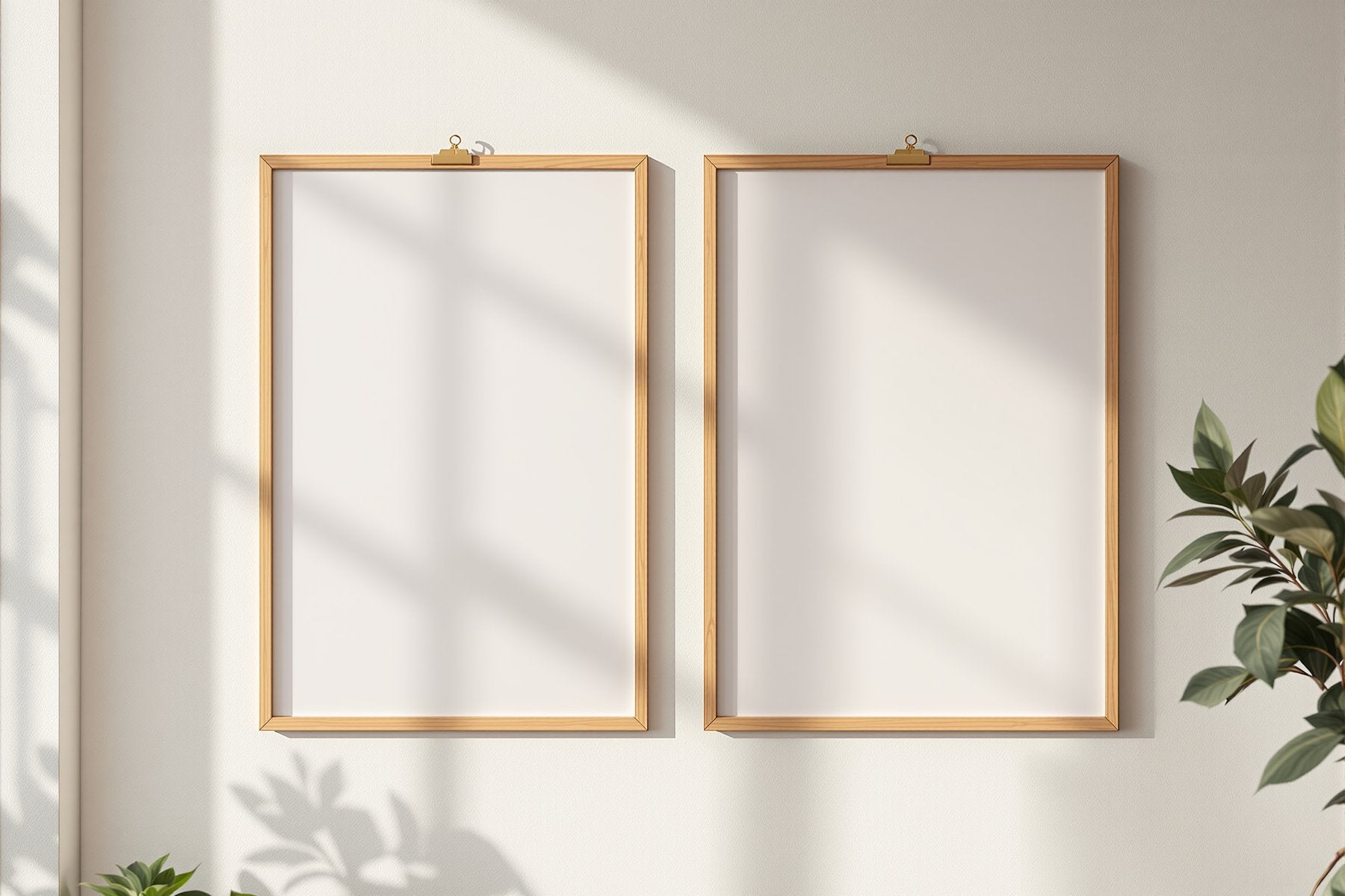 Poster Frame Mockup | Blank Template #117 | Frame Mockup JPG Download | bulkmockup Template | Commercial Licence | MockupBulk
