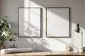 Blank Template #118 Poster Frame Mockup | Blank Frame Mockup JPG | Commercial Licence | bulkmockup Download | MockupBulk