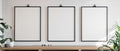 Poster Frame Mockup, Blank Template #121 | Empty Frame Mockup Template | JPG Digital Download | Commercial Licence | bulkmockup Shop