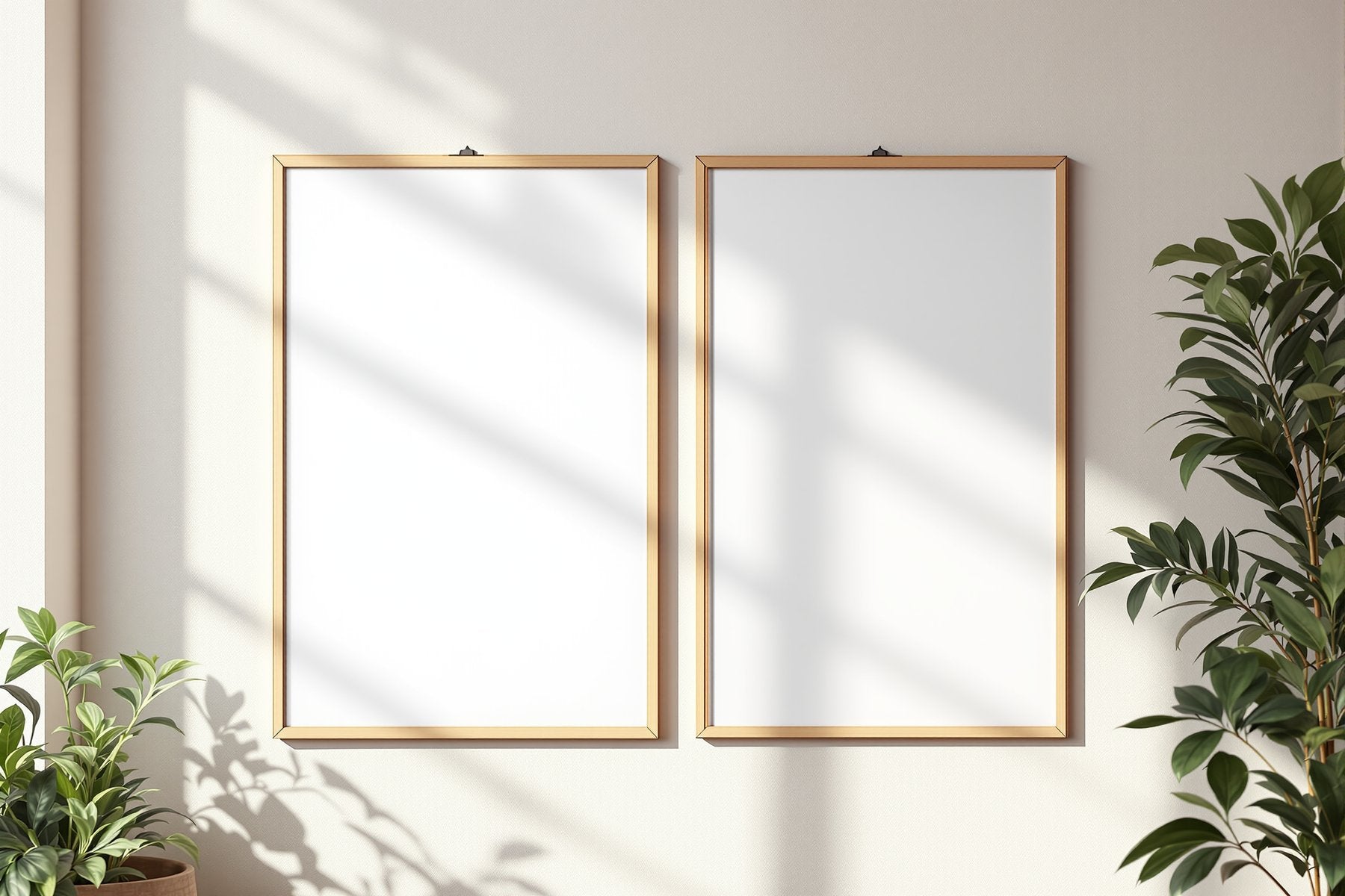 Poster Frame Mockup | Blank Template #122 — Blank Frame Template for Etsy | bulkmockup JPG Download | Commercial Use | MockupBulk