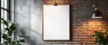 Poster Frame Mockup — Blank Template #126 — bulkmockup Digital Download | Blank Frame JPG | Commercial Licence Included | MockupBulk