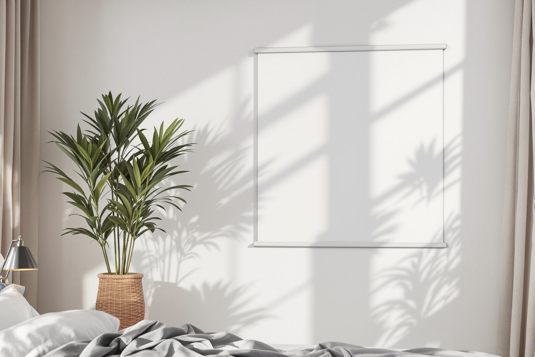Poster Frame Mockup | Blank Template #129 — bulkmockup Blank Frame Template | High-Res JPG | Commercial Licence | MockupBulk