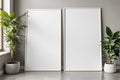 Poster Frame Mockup | Blank Template #132 — Print-on-Demand Frame Mockup | bulkmockup JPG | Commercial Licence | MockupBulk