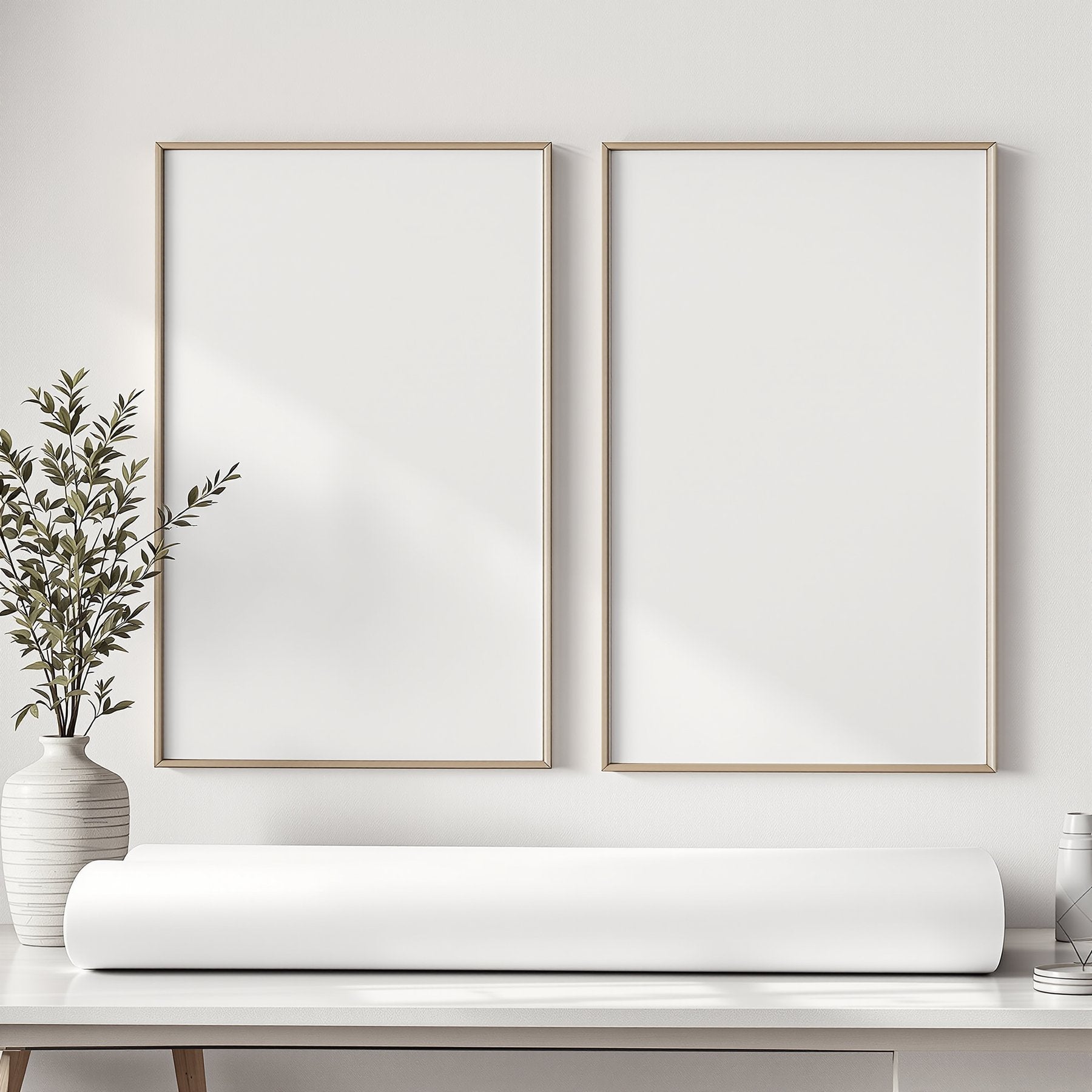 Poster Frame Mockup, Blank Template #138 | bulkmockup Frame Template | Instant Download JPG | Commercial Use | MockupBulk