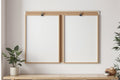 Poster Frame Mockup, Blank Template #142 | Empty Frame Template | bulkmockup High-Res JPG | Commercial Use Included | MockupBulk