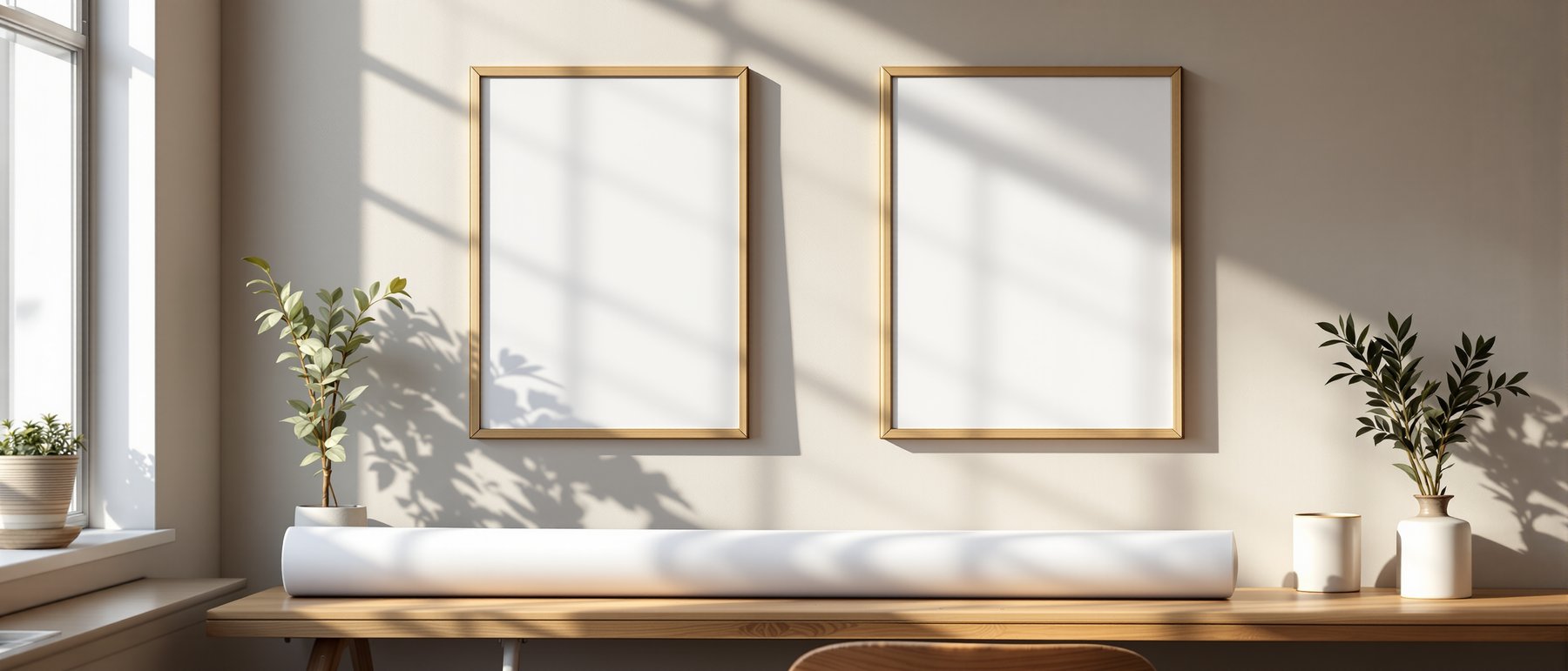 Poster Frame Mockup, Blank Template #143 | Digital Frame Mockup | bulkmockup JPG Download | For POD Etsy Shopify | MockupBulk