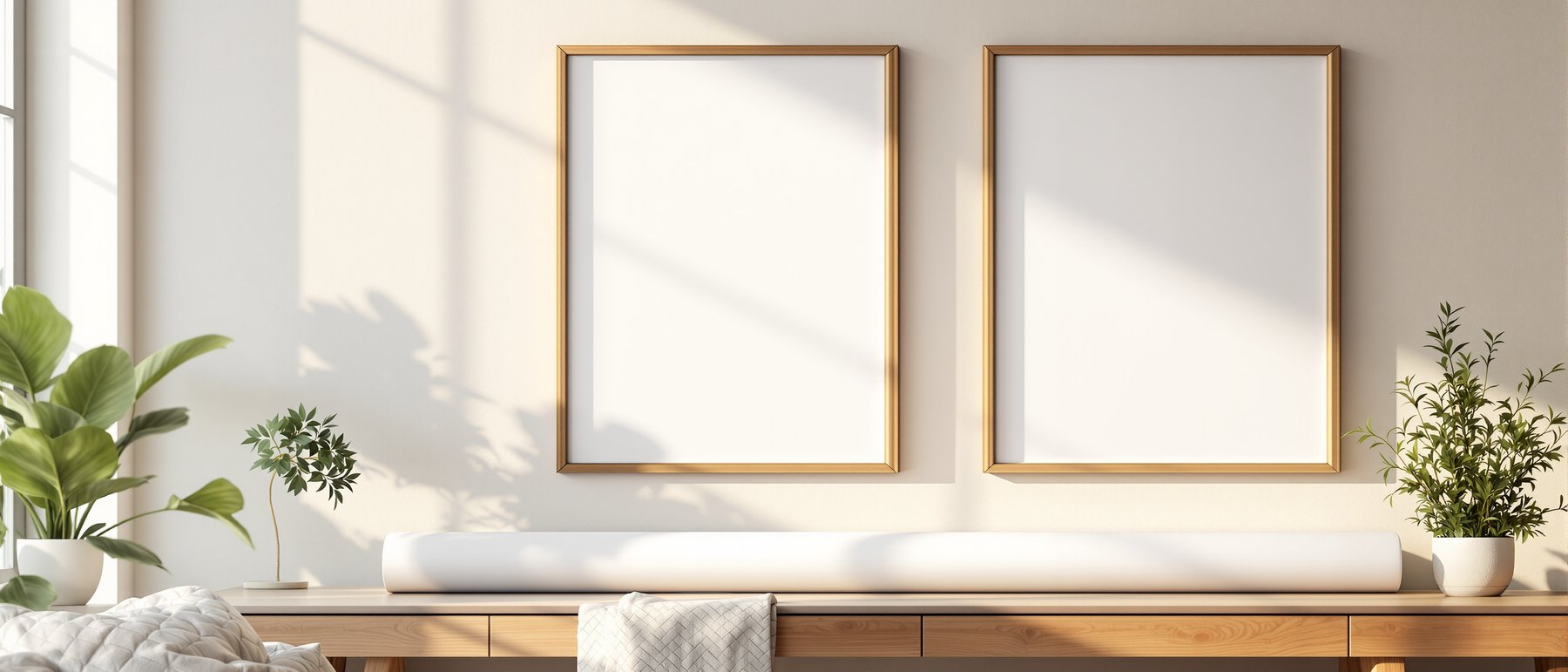 Poster Frame Mockup, Blank Template #149 | High-Resolution JPG | bulkmockup Template | For Etsy POD Print Sellers | MockupBulk