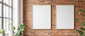 Poster Frame Mockup | Blank Template #153 | Empty Frame Template | bulkmockup High-Res JPG | Commercial Use Included | MockupBulk