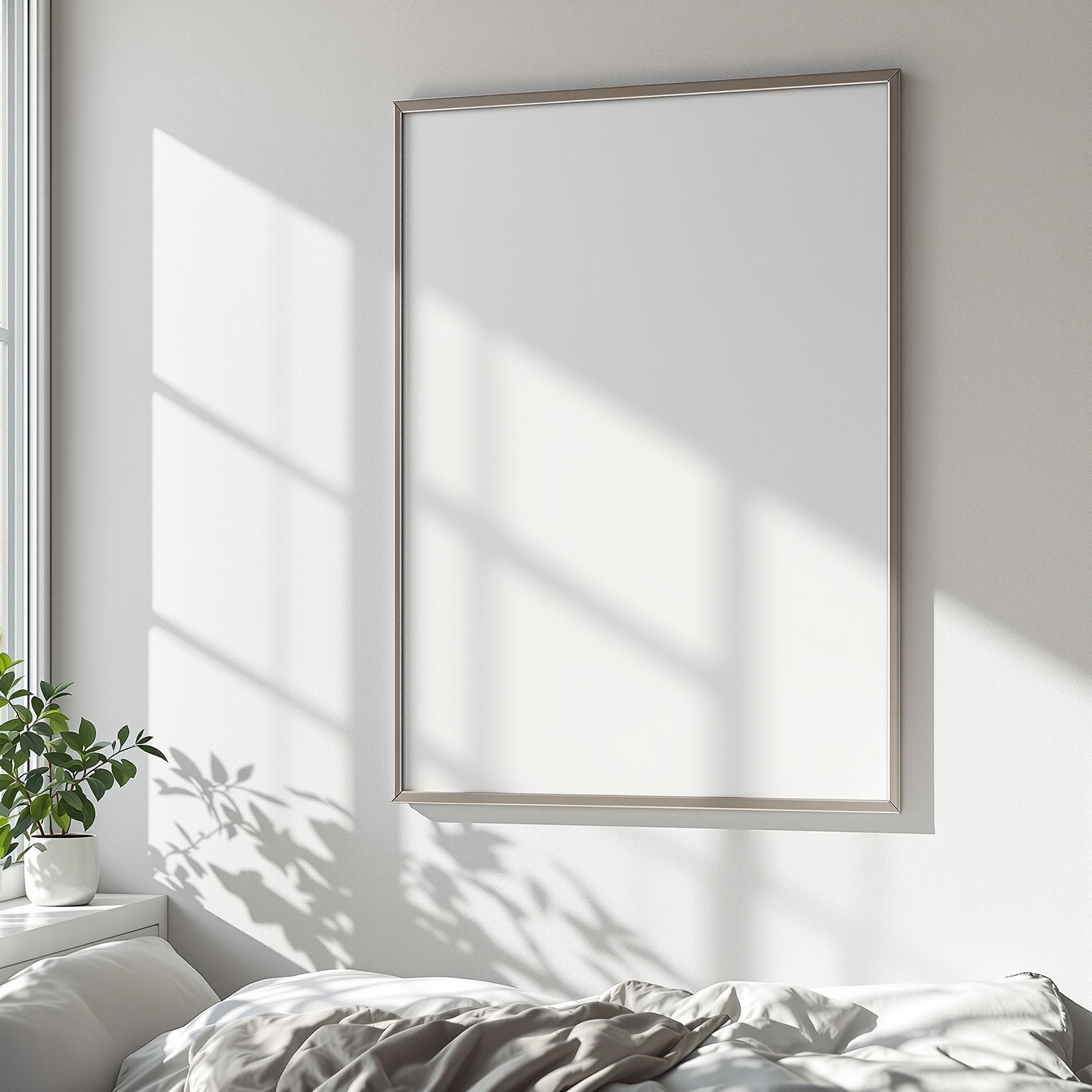 Poster Frame Mockup | Blank Template #159 — bulkmockup Digital Download | Blank Frame JPG | Commercial Licence Included | MockupBulk
