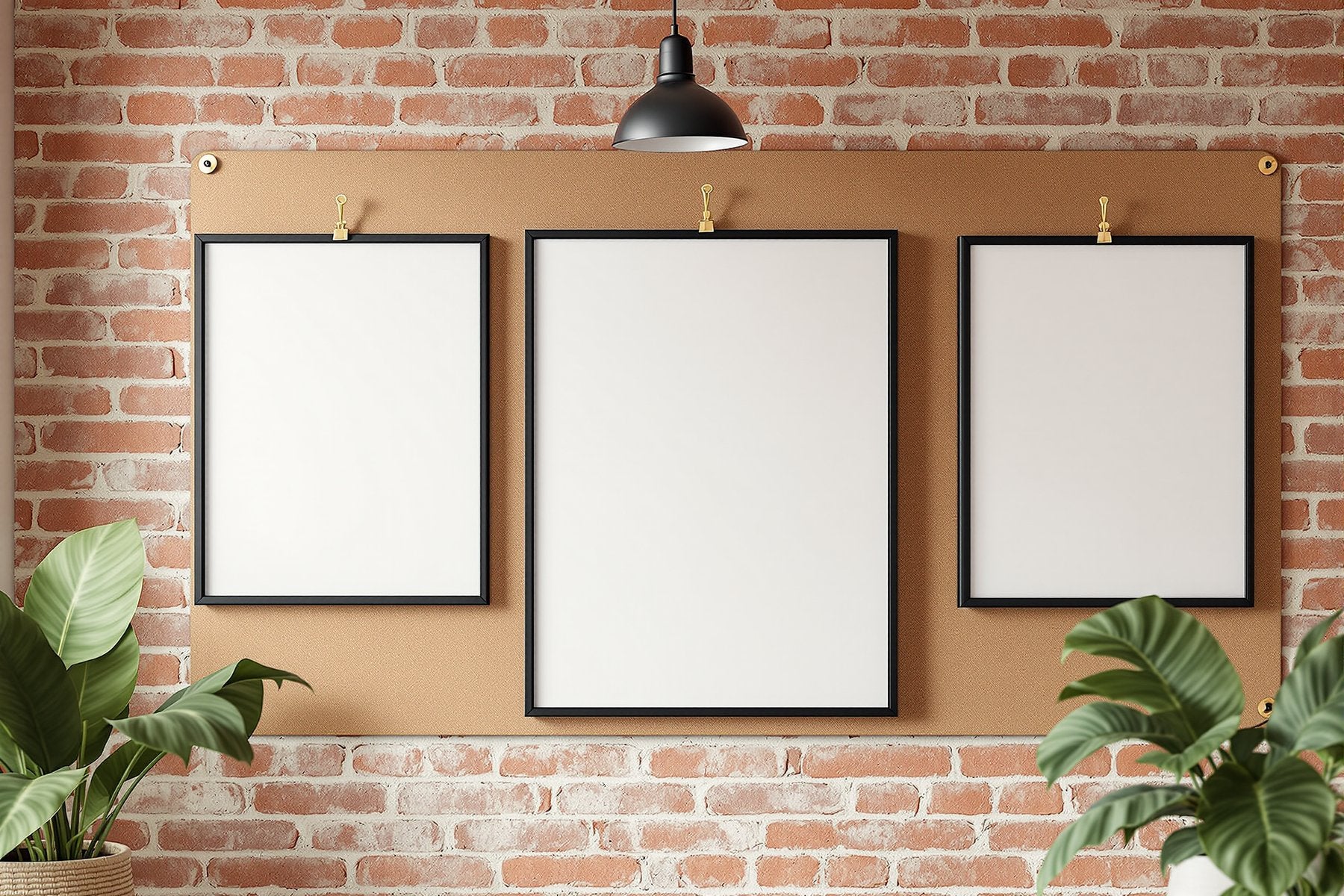 Poster Frame Mockup | Blank Template #163 | bulkmockup Blank Frame Template | High-Res JPG | Commercial Licence | MockupBulk