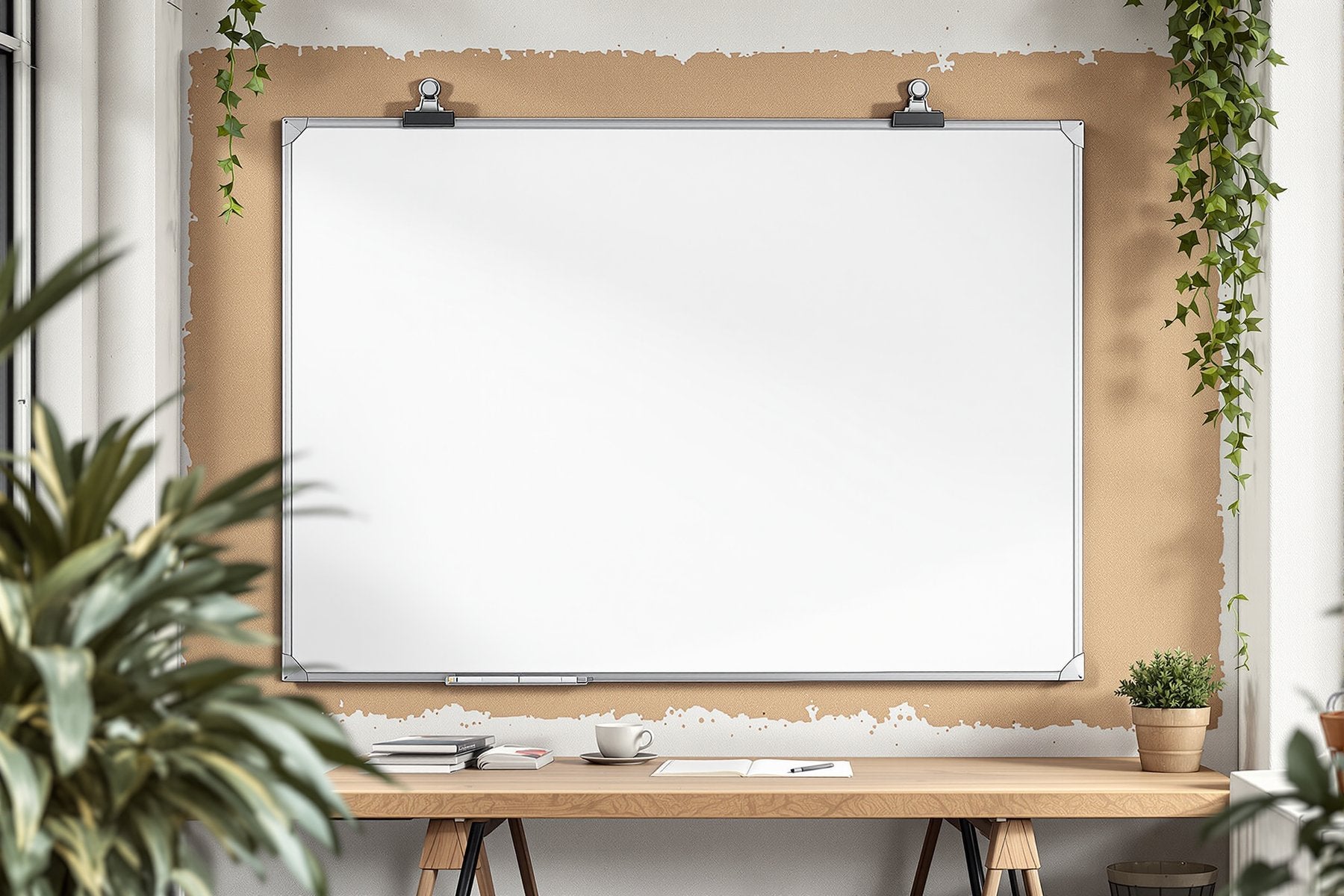 Poster Frame Mockup | Blank Template #164 — Empty Frame Template | bulkmockup High-Res JPG | Commercial Use Included | MockupBulk