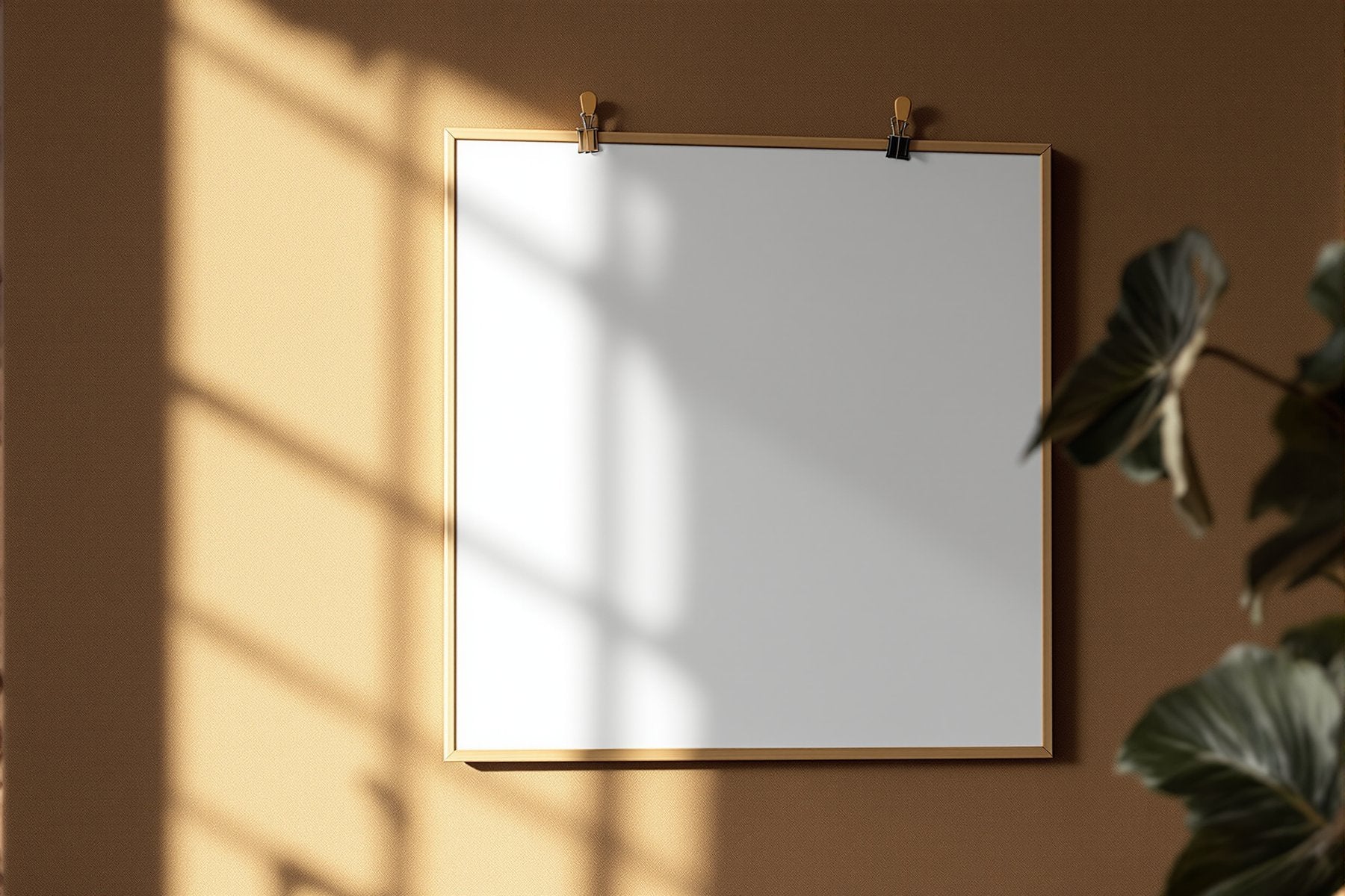 Poster Frame Mockup | Blank Template #170 — Print-on-Demand Frame Mockup | bulkmockup JPG | Commercial Licence | MockupBulk