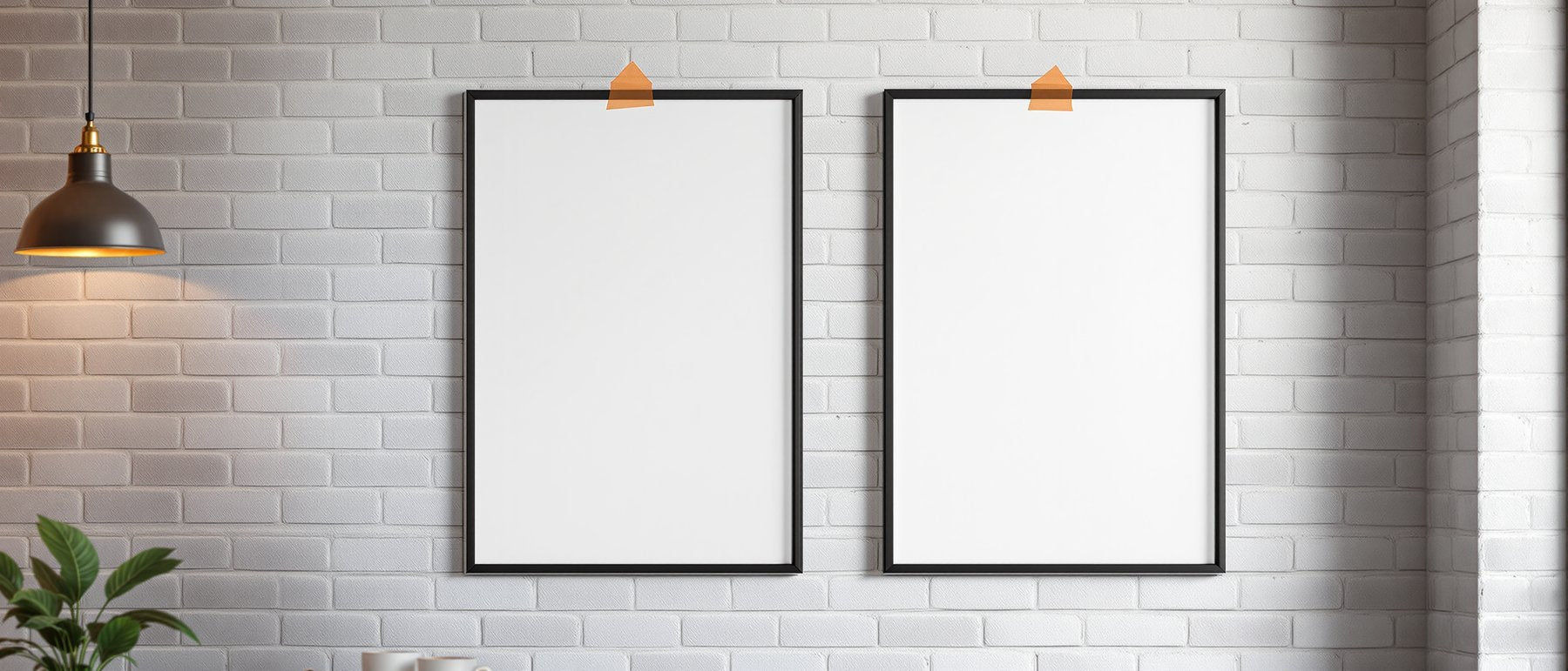 Poster Frame Mockup, Blank Template #171 | Blank Frame Mockup JPG | Commercial Licence | bulkmockup Download | MockupBulk