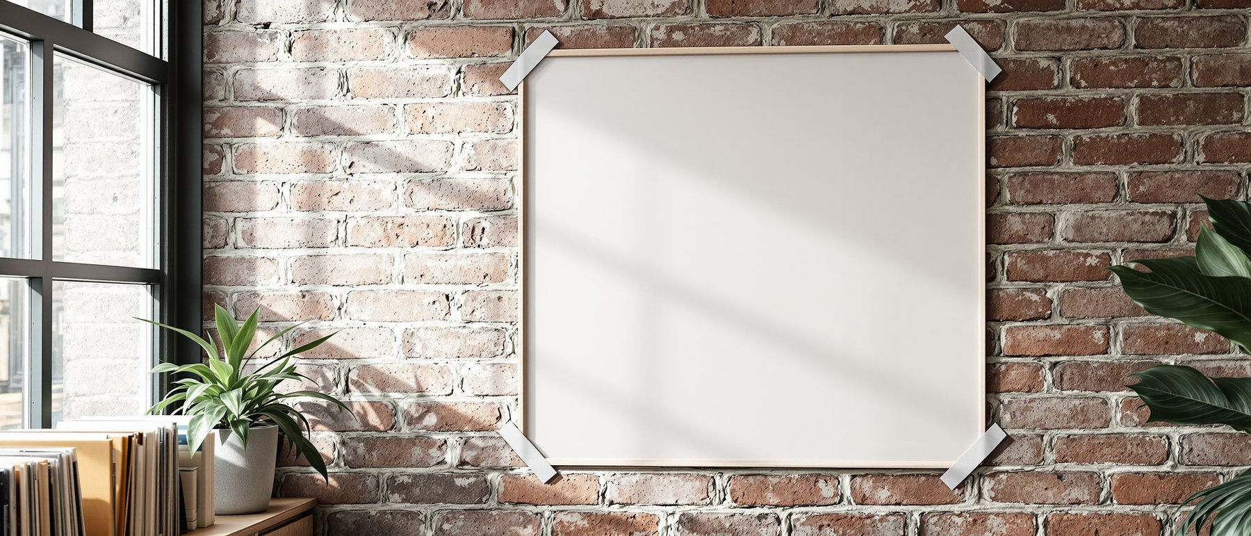 Poster Frame Mockup — Blank Template #174 — Empty Frame Mockup Template | JPG Digital Download | Commercial Licence | bulkmockup Shop