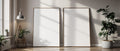 Blank Template #178 Poster Frame Mockup | Blank Frame Template | High-Res JPG Instant Download | Commercial Use | bulkmockup | MockupBulk