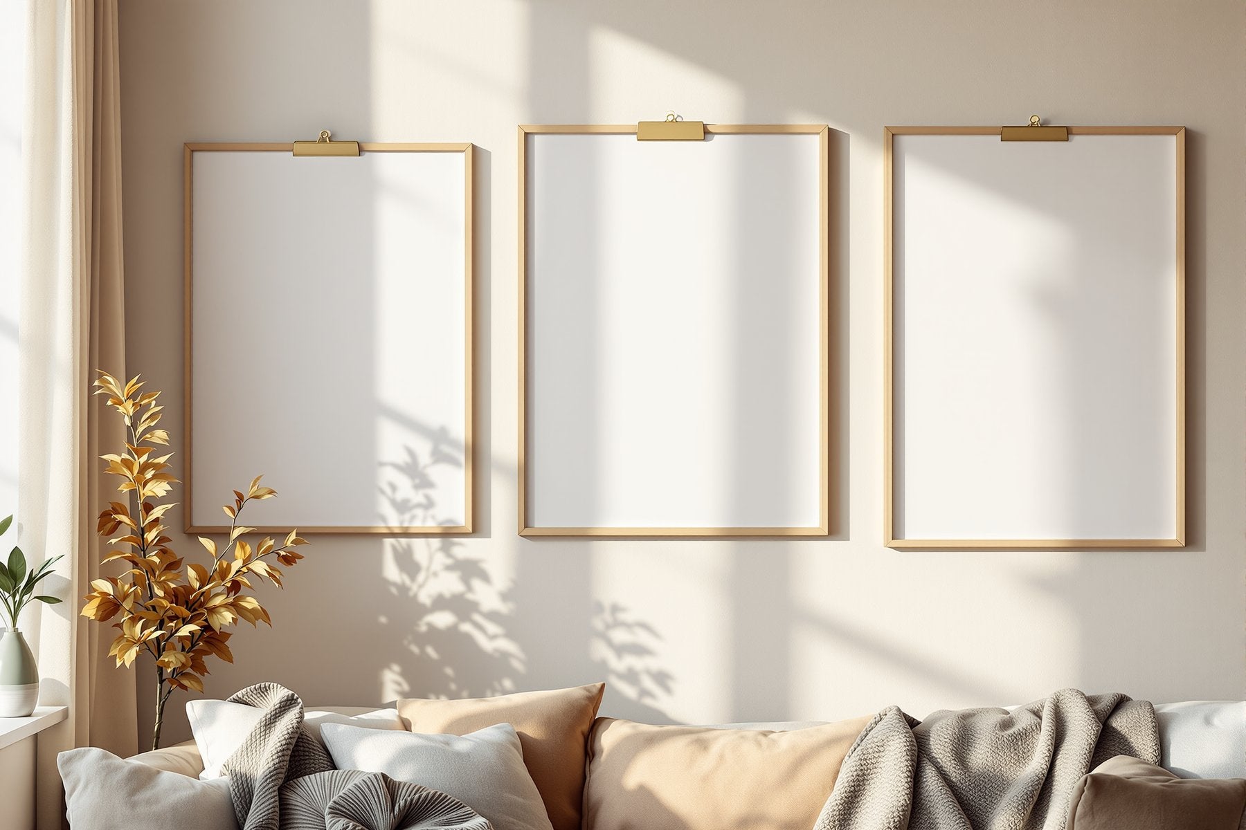 Blank Template #179 Poster Frame Mockup | Frame Mockup JPG Download | bulkmockup Template | Commercial Licence | MockupBulk