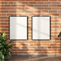Poster Frame Mockup | Blank Template #180 — Blank Frame Template for Etsy | bulkmockup JPG Download | Commercial Use | MockupBulk