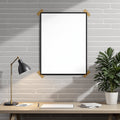 Blank Template #186 Poster Frame Mockup | Empty Frame Mockup Template | JPG Digital Download | Commercial Licence | bulkmockup Shop