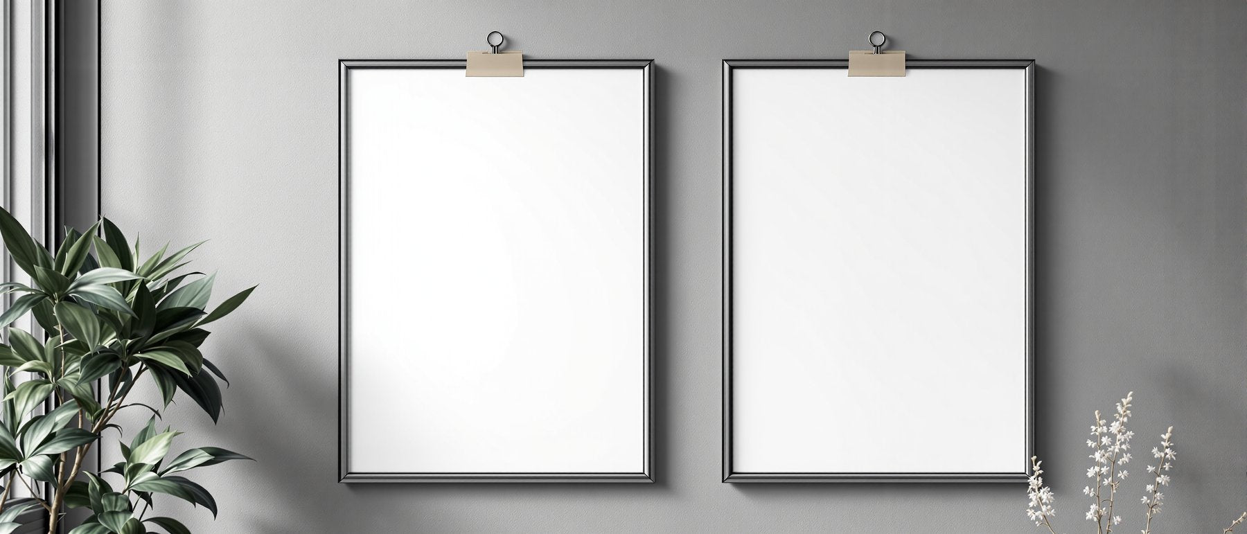 Poster Frame Mockup, Blank Template #187 | Instant bulkmockup Download | Blank Frame JPG Template | Commercial Use | MockupBulk
